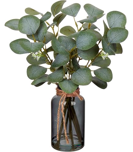 Amazon｜フェイクグリーン ユーカリ 81127｜人工観葉植物 オンライン通販